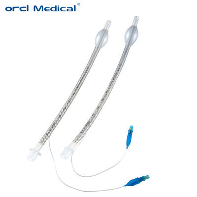 Wytworzone przez Chiny Murus Medical Steryle wzmocnione Mankiet PVC / niepokonana rurka dotchawicza