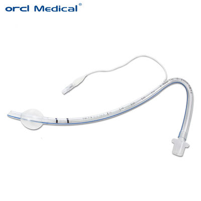 Niski profil przykute 7,5 rurki endotrachealnej, PVC rurki do intubacji nosowej