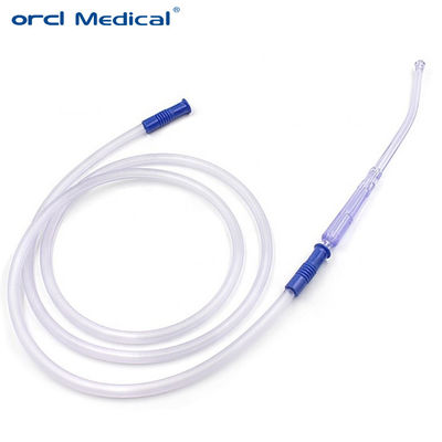 Medical Disposable Suction Tube Connecting Tube With Yankauer Handle