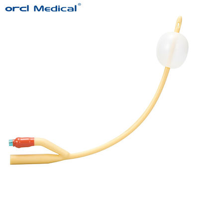 Silikonowy 2 Way Foley Balloon Catheter, 5cc - 30cc Balloon Foley Catheters