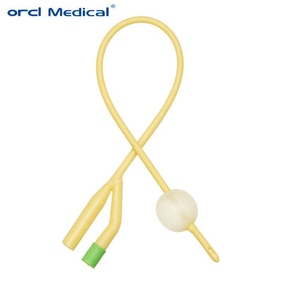 OEM Lateks Foley Catheter Medyczny Foley Balon Catheter 3 Way / 2 Way