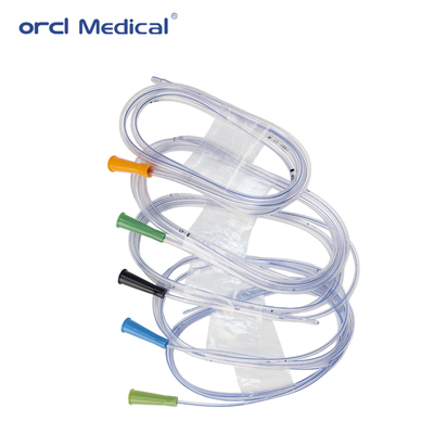Produkt medyczny Wszystkie rozmiary Bezpieczeństwo jednorazowe Sterylne Przenośne Miękkie PVC Silikonowe Przewody Żołądkowe Cena hurtowa